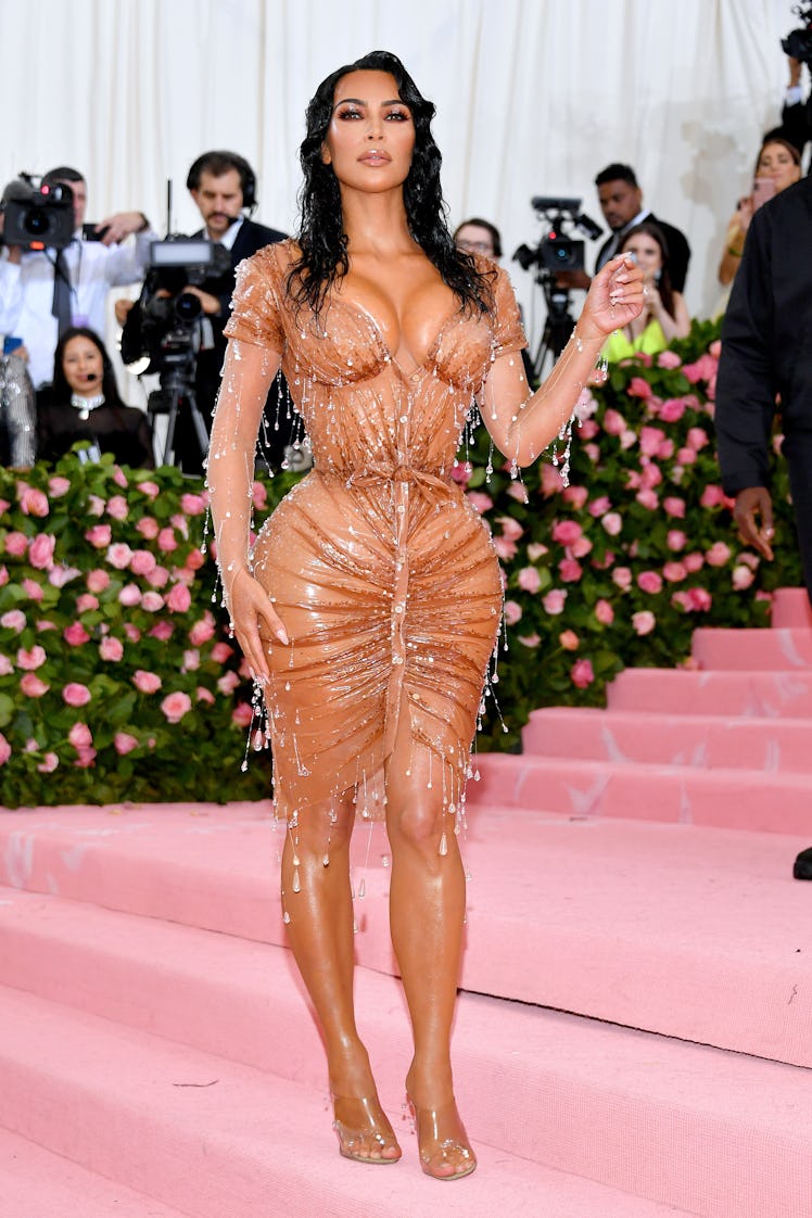 Kim Kardashian West wears the Mugler 'wet dress' as part of Kim Kardashian's style evolution