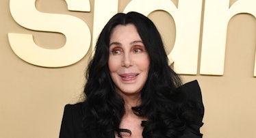 Cher attends Premiere Of Apple TV +'s "Sidney" at Academy Museum of Motion Pictures on September 21,...
