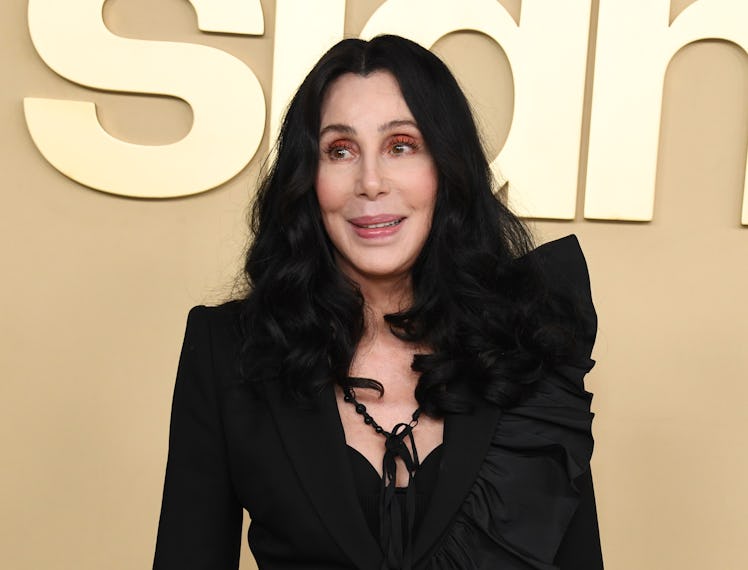 Cher attends Premiere Of Apple TV +'s "Sidney" at Academy Museum of Motion Pictures on September 21,...