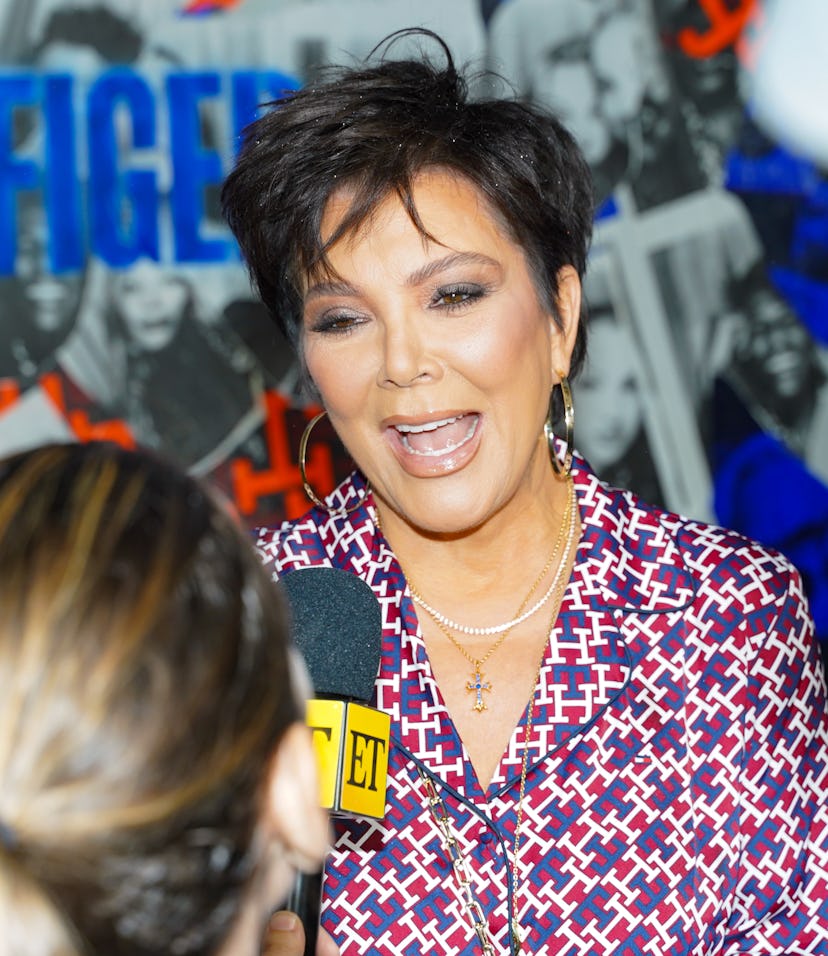BROOKLYN, NEW YORK - SEPTEMBER 11: Kris Jenner attends Tommy Hilfiger Fall 22 NYFW Experience during...