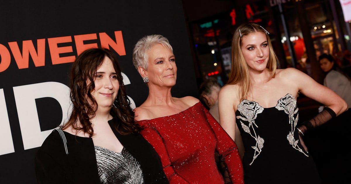 Jamie Lee Curtis' Daughters Attend 'Halloween Ends' Premiere With Mom
