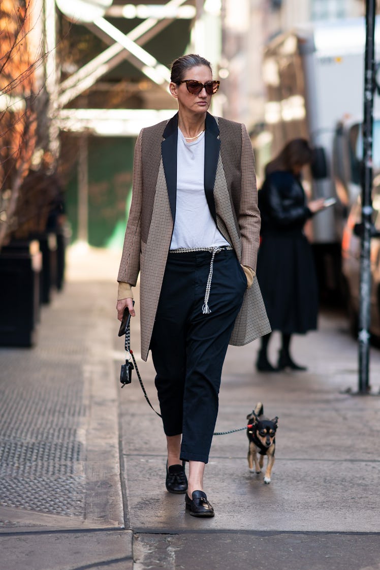 Jenna Lyons is seen in SoHo on February 05, 2019 in New York City. 