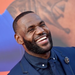 LOS ANGELES, CALIFORNIA - JULY 12: LeBron James attends the Premiere of Warner Bros "Space Jam: A Ne...