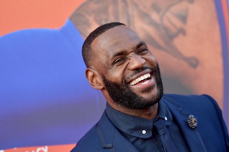 LOS ANGELES, CALIFORNIA - JULY 12: LeBron James attends the Premiere of Warner Bros "Space Jam: A Ne...