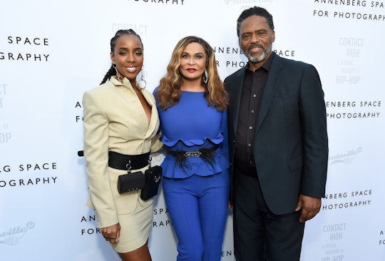 Kelly Rowland, Tina Knowles Lawson and Richard Lawson attend the Annenberg Space For Photography 10t...