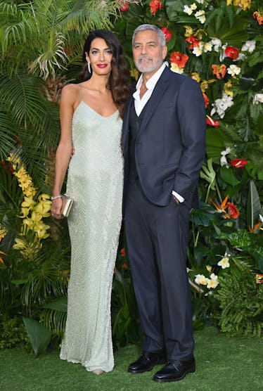 George Clooney and Amal Clooney attend the "Ticket To Paradise" World Premiere