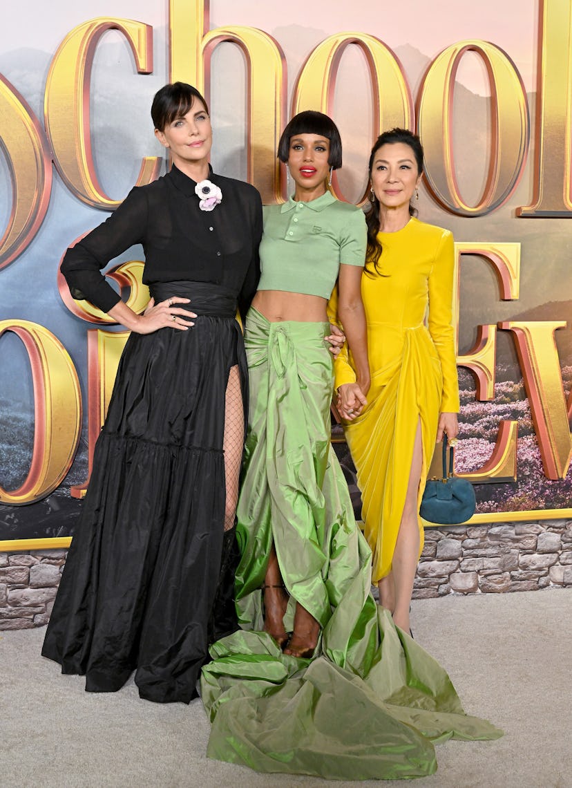 Charlize Theron, Kerry Washington and Michelle Yeoh 