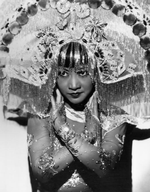 Anna May Wong (1907-1961) wears one of the screen's most colorful costumes here, as the Oriental Pri...