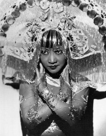 Anna May Wong (1907-1961) wears one of the screen's most colorful costumes here, as the Oriental Pri...