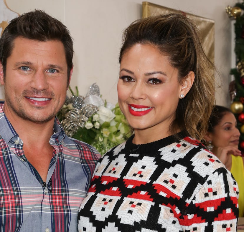 Nick and Vanessa Lachey are working with Hotels.com's Cuffing Season Stay giveaway to give new coupl...