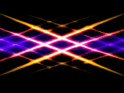 abstract background with neon lights on black background