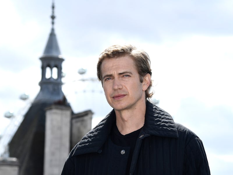 LONDON, ENGLAND - MAY 12: Hayden Christensen attends the photocall for the new Disney+ limited serie...
