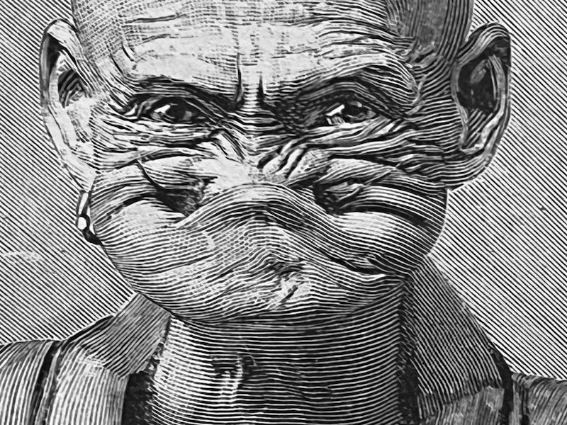 Illustration from 19th century.