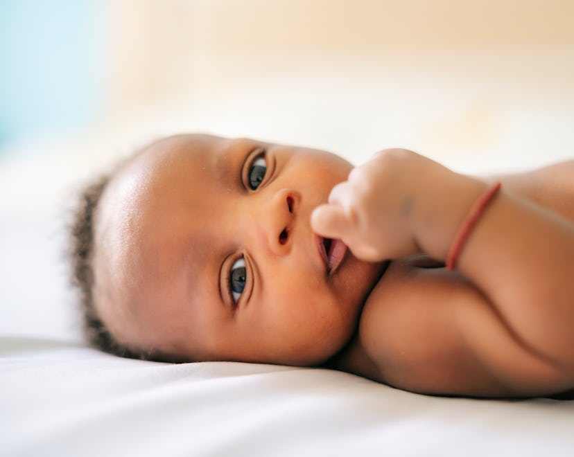 a sweet newborn baby in a round up of vintage baby names and classic old fashioned baby name ideas