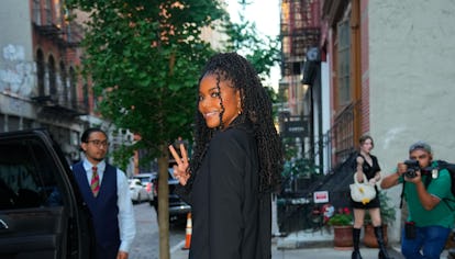NEW YORK, NEW YORK - OCTOBER 06: Gabrielle Union is seen on October 06, 2022 in New York City. (Phot...