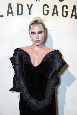 Lady Gaga is seen as Dom Pérignon and Lady Gaga pursue their creative dialogue at Sheats Goldstein R...