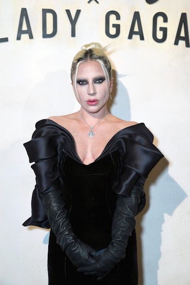 Lady Gaga is seen as Dom Pérignon and Lady Gaga pursue their creative dialogue at Sheats Goldstein R...