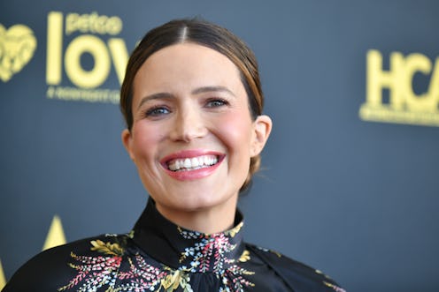 BEVERLY HILLS, CALIFORNIA - AUGUST 13: Mandy Moore attends the Red Carpet of the 2nd Annual HCA TV A...