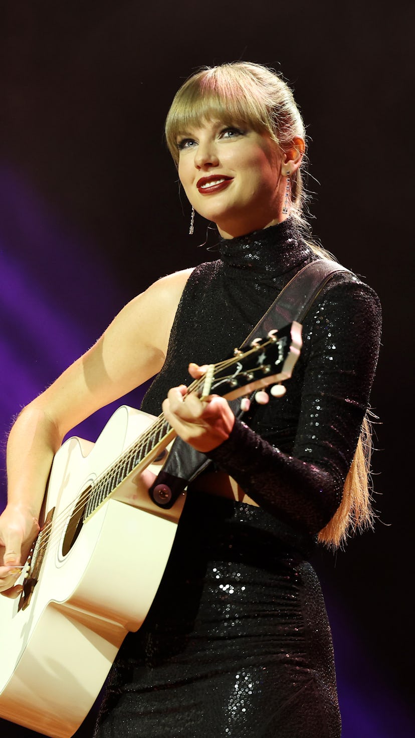 NASHVILLE, TENNESSEE - SEPTEMBER 20: NSAI Songwriter-Artist of the Decade honoree, Taylor Swift perf...