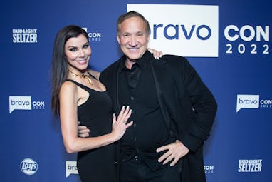 NEW YORK, NEW YORK - OCTOBER 14: Heather Dubrow and Terry Dubrow attend the Legends Ball during 2022...