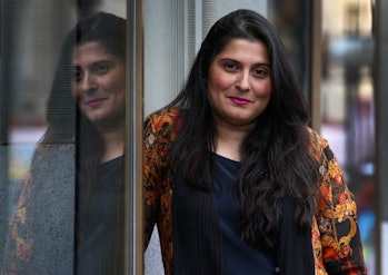 Pakistani filmmaker Sharmeen Obaid-Chinoy is seen at the St. Francis Hotel in San Francisco, Calif. ...