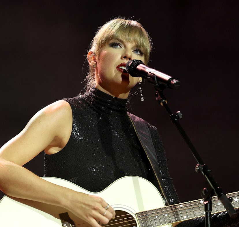 NASHVILLE, TENNESSEE - SEPTEMBER 20: NSAI Songwriter-Artist of the Decade honoree, Taylor Swift perf...