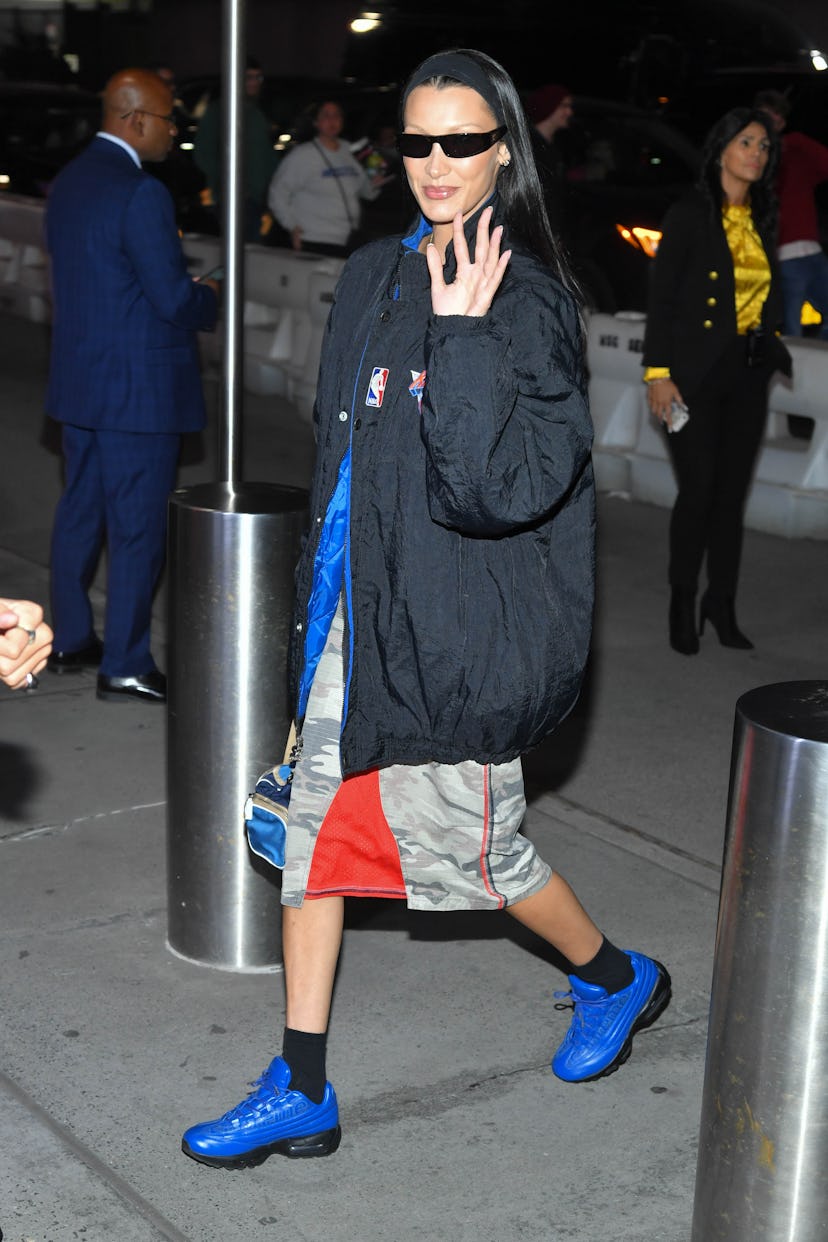 Bella Hadid is seen on October 21, 2022 in New York City.