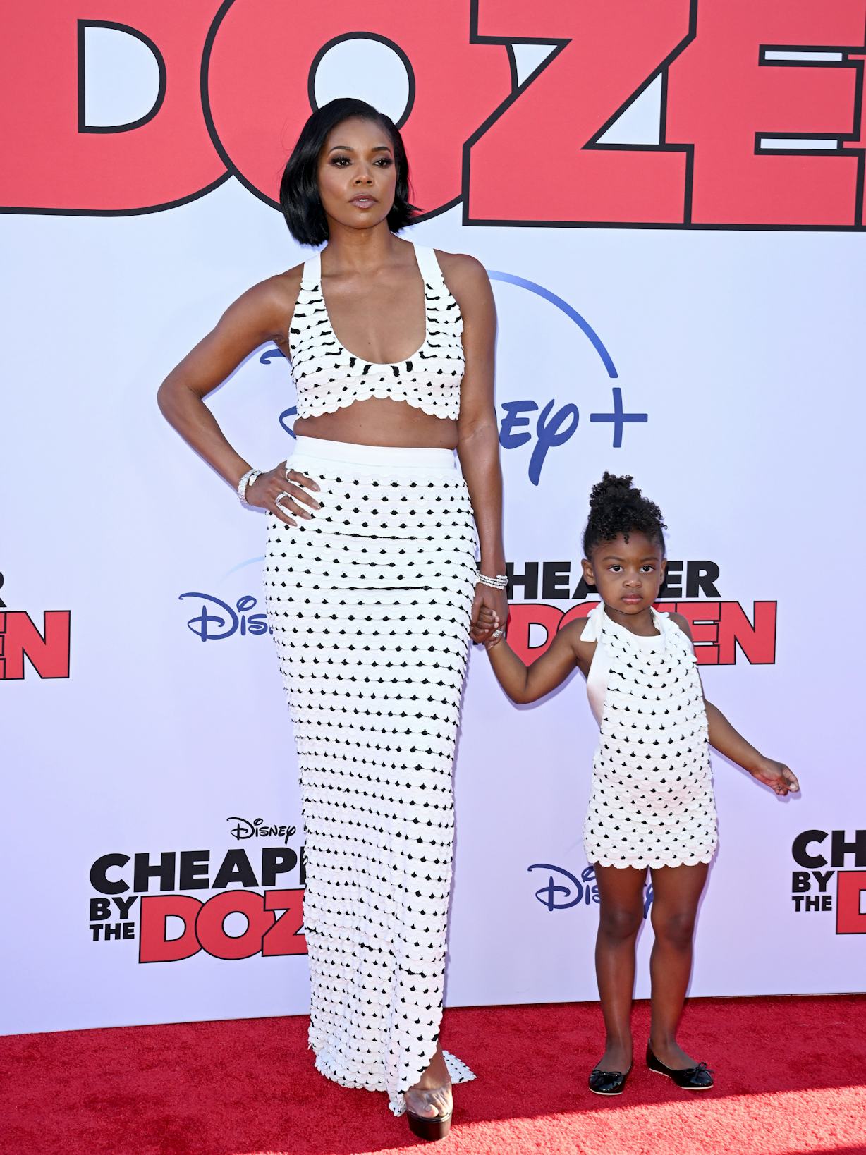 Gabrielle Union's Daughter Kaavia Dresses Up As A Majorette For Halloween