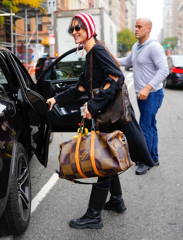 Bella Hadid is seen on October 24, 2022 in New York City. 