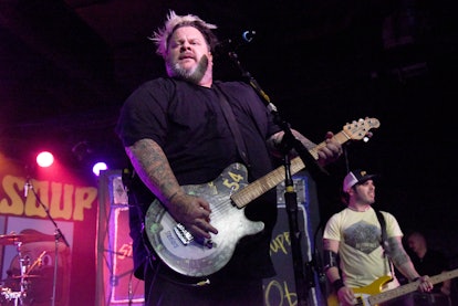 Jaret Reddick and Rob Felicetti of Bowling for Soup performing at Ace of Spades on September 08, 202...