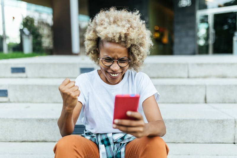 A woman's phone automatically made a cheery video from her car