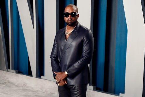 BEVERLY HILLS, CALIFORNIA - FEBRUARY 09: Kanye West attends the 2020 Vanity Fair Oscar Party at Wall...
