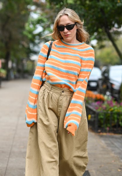 Chloe Sevigny is seen on October 24, 2022 in New York City