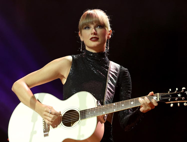 NASHVILLE, TENNESSEE - SEPTEMBER 20: NSAI Songwriter-Artist of the Decade honoree, Taylor Swift perf...