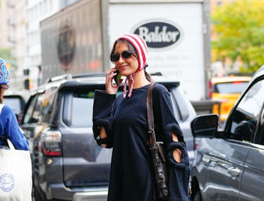 Bella Hadid is seen on October 24, 2022 in New York City.