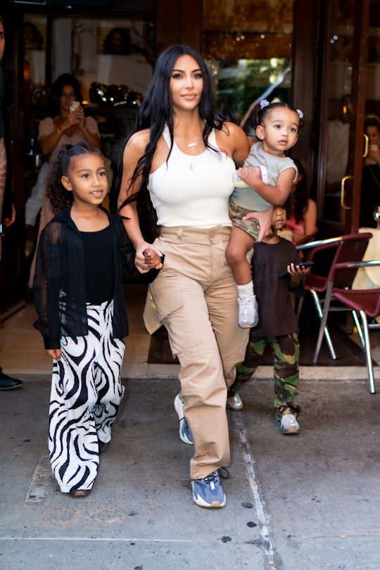 Kim Kardashian's kids dress as music icons for Halloween.
