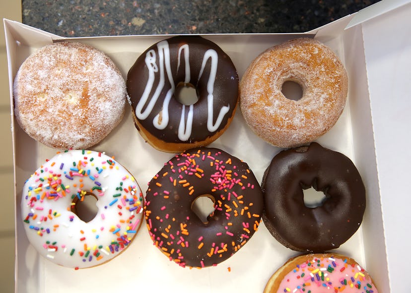 A box of a variety of donuts at Dunkin' Donuts on Monday, June 20, 2016, in Walnut Creek, Calif..   ...