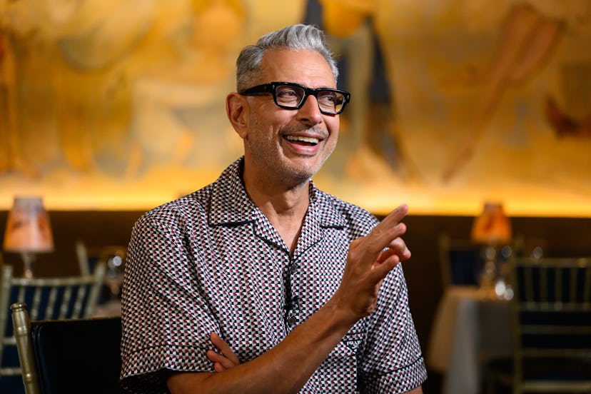 SUNDAY TODAY WITH WILLIE GEIST -- Pictured: Jeff Goldblum on July 3, 2022 -- (Photo by: Nathan Congl...