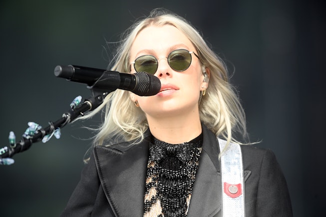 LONDON, ENGLAND - JUNE 25: Phoebe Bridgers performs as American Express present BST Hyde Park at Hyd...