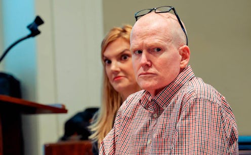 Alex Murdaugh sits in court with his legal team, including attorney Margaret Fox during a judicial h...