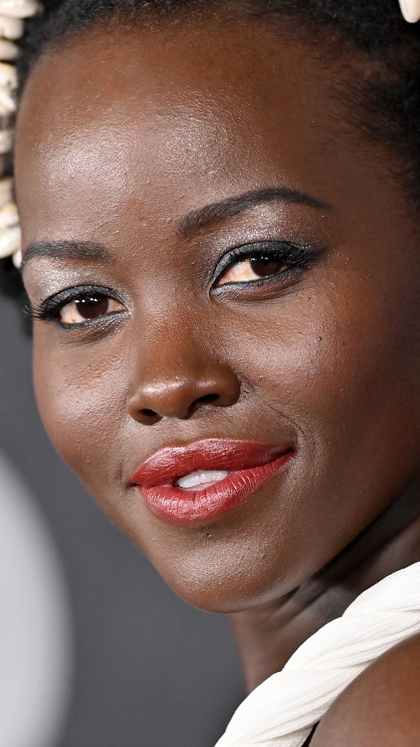 HOLLYWOOD, CALIFORNIA - OCTOBER 26: Lupita Nyong'o attends Marvel Studios' "Black Panther 2: Wakanda...