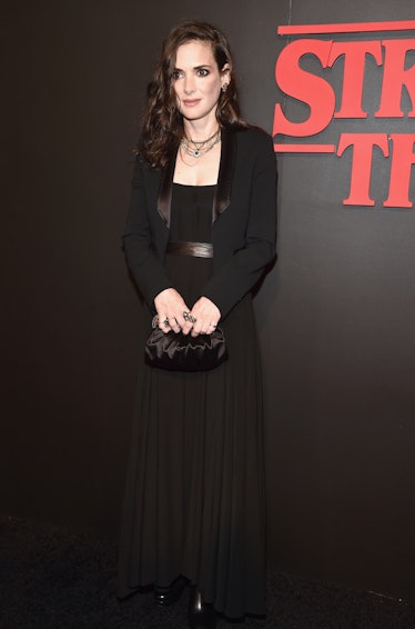 Winona Ryder attends the Premiere of Netflix's "Stranger Things"