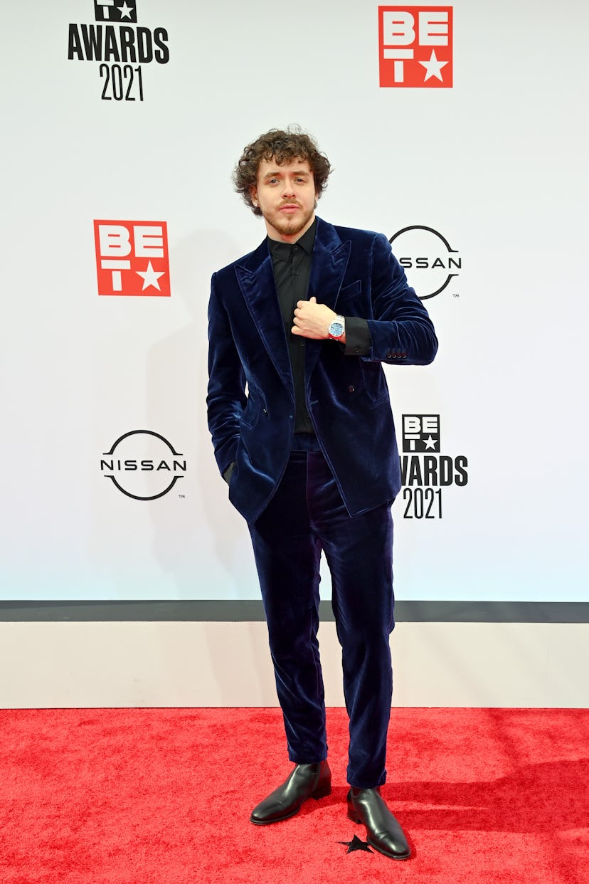 Jack Harlow attends the BET Awards 2021 at Microsoft Theater on June 27, 2021 in Los Angeles, Califo...