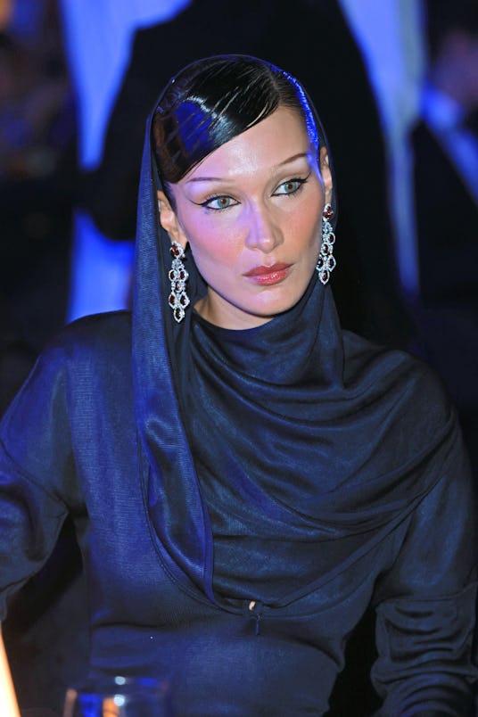 DOHA, QATAR - OCTOBER 26: Bella Hadid attends the Fashion Trust Arabia Prize 2022 Awards Ceremony at...