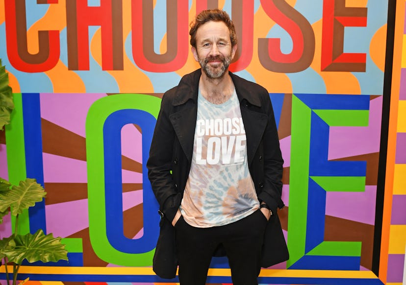 LONDON, ENGLAND - NOVEMBER 03:  Chris O'Dowd attends the opening of the Choose Love shop for Help Re...