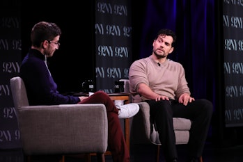 NEW YORK, NEW YORK - OCTOBER 26:  Henry Cavill In Conversation With MTV's Josh Horowitz at The 92nd ...
