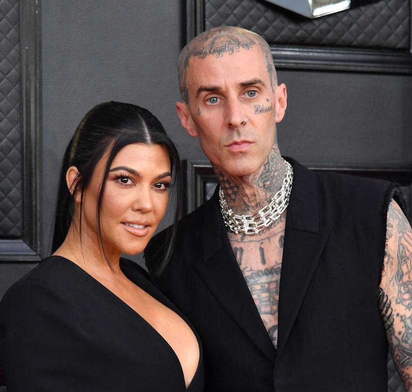 Kourtney Kardashian was "blacked out" during her wedding to Travis Barker.