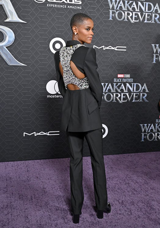 Letitia Wright attends Marvel Studios' "Black Panther 2: Wakanda Forever" Premiere 