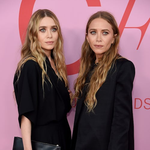 Mary-Kate Olsen and Ashley Olsen attend the CFDA