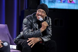 LOS ANGELES, CALIFORNIA - JUNE 25: Nick Cannon speaks onstage at Hip Hop & Mental Health: Facing The...